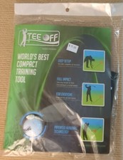 Tee Off: Worlds Best Compact Training Tool - Golf, use with any club