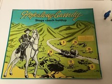 Vintage Hopalong Cassidy Metal Dart Game
