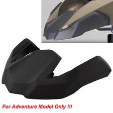 Front Fender Lip Beak Extension Nose Cone Black For BMW R1200GS LC ADV 2014-2017