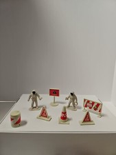 Vintage Plastic Astronaut Figurines, Lot of 8 Pieces