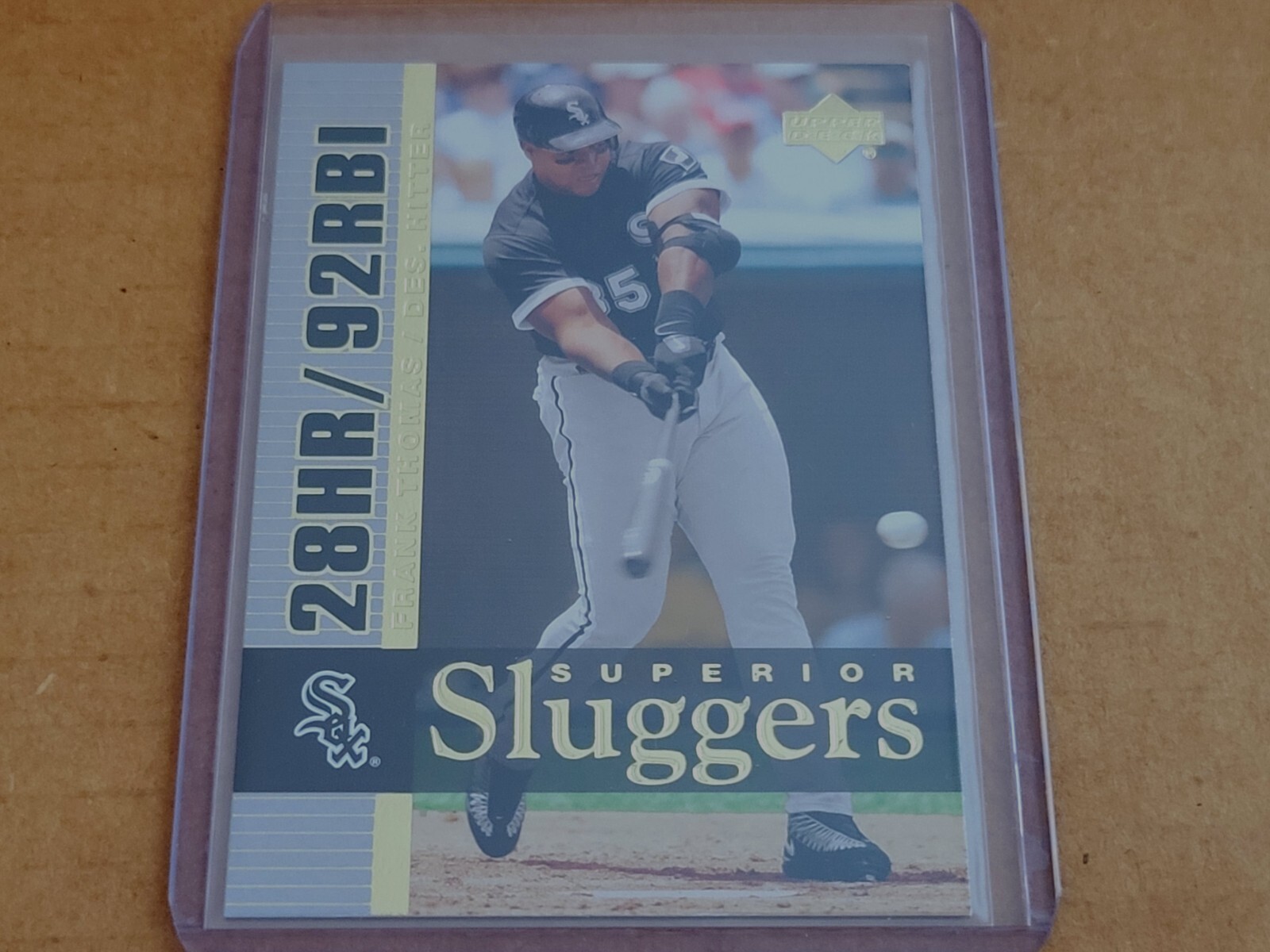 2003 Upper Deck Frank Thomas Superior Sluggers Insert Chicago White Sox Nmmt