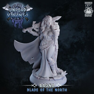 Ragna Klinge Untoter Wikinger, Betrunkener Zwerg, Dungeons & Dragons, D&D, Pathfinder