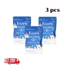 Frozen Collagen 2in1 Whitening Skin Peptides Glutathione Bright Skin x3pcs