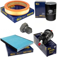 Filter Set Kraftstoff-ÖL-Luft-Innenraum + Schraube FüR Seat Ibiza Ii Cordoba Vw