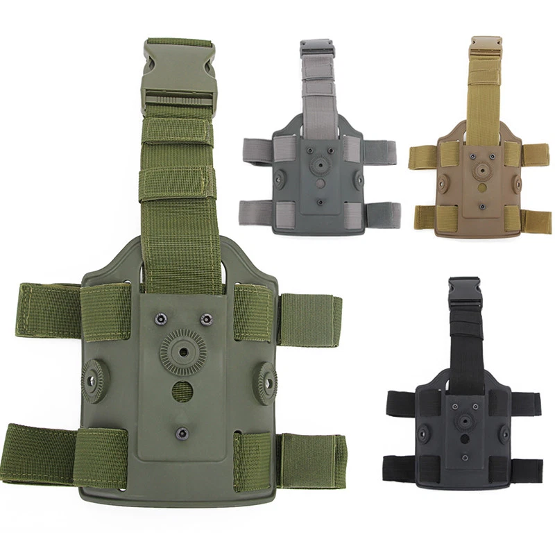 Drop Leg Holster Platform Universal Pistol Thigh Holster Anti-slip Panel - Image 2 of 4