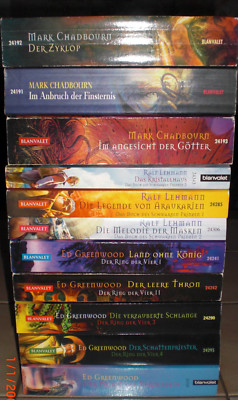 Ed Greenwood Chadbourne Lehmann Der Ring der Vier usw 3x kpl. Reihen Fantasy