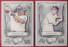 2021 Topps Allen & Ginter Historic Hits HH-30 Cruz  HH-39 Musial