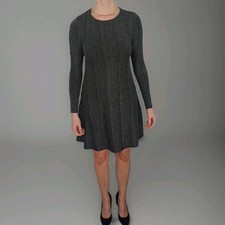 xs size 6 8 party dress silver sparkly size 6 Metallic Evening XS Long sleeved