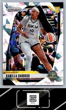 2024 Panini Prizm WNBA #93 Kamilla Cardoso Ice Prizms