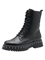 Damen Stiefel Tamaris Schwarz GrößE 41, Leder, Modisch, Bequem