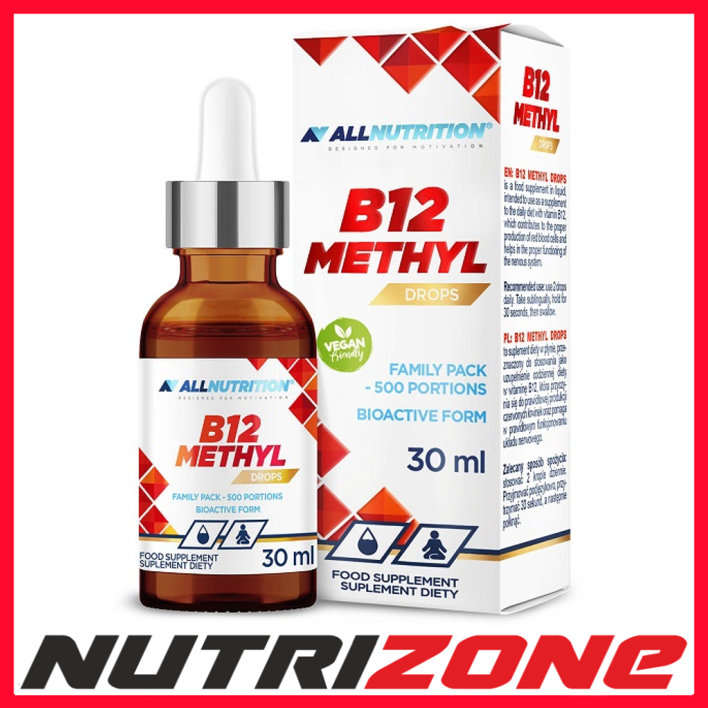 Allnutrition B12 Methyl Drops - 30 Ml. - Image 6