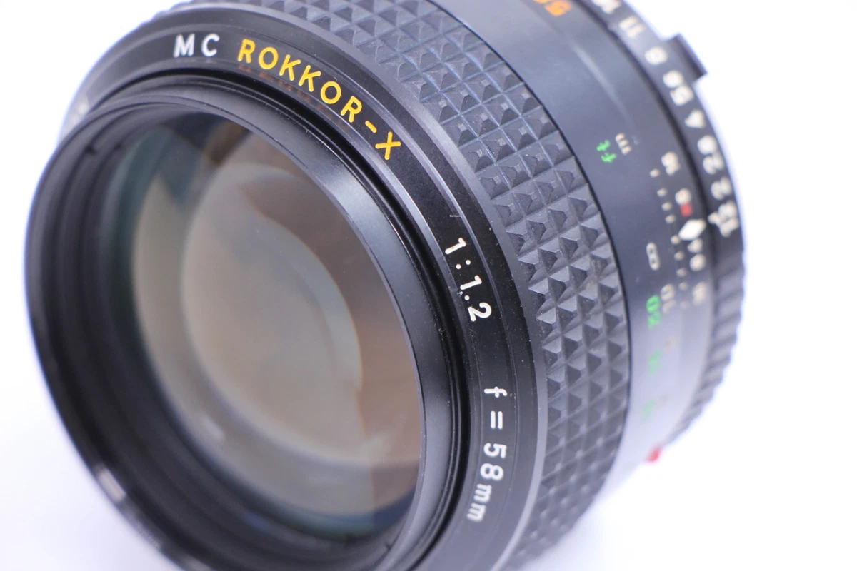 Minolta MD f/1.2 Camera Lenses for sale | eBay
