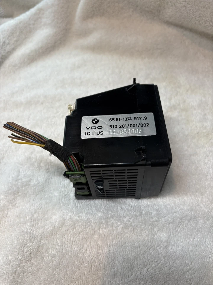 Ordenador y arnés OBC de 13 botones 84-88 BMW 325i 535i E30 E28 E24 65811374917 Foto 4 de 4