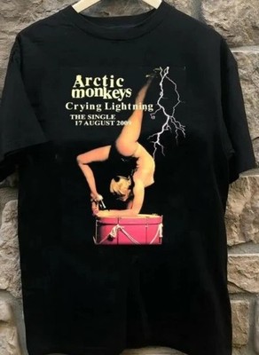 Vintage Arctic Monkeys rock short sleeve black color shirt S-5XL