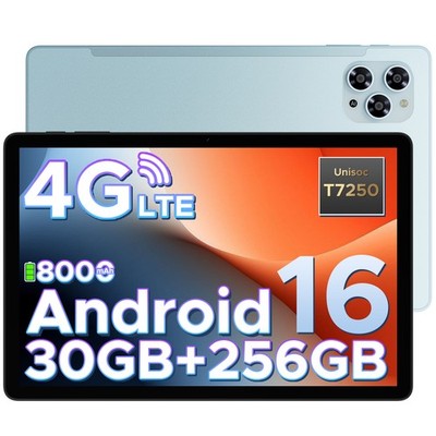 DOOGEE TABG6 Android 16 Tablet 11 Zoll 30GB+256GB Widevine L1 4G LTE GPS 8000mAh