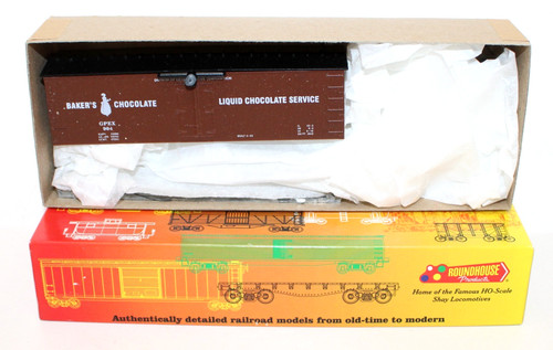 Roundhouse 07963 HO 36' Old Time Reefer Kit Panaderos Chocolate 904 Nuevo en caja | Zustand: New