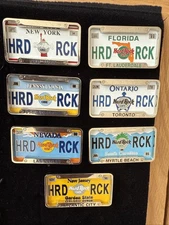 [Choose - NY,NV,NJ,Fl,SC,PA) Hard Rock Cafe LICENSE Plate Pin