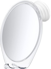 Fogless Shower Mirror with Suction Mount   Anti-Fog Bathroom Accessory for