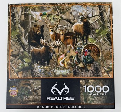 Realtree - Open Season -  1000 Piece Jigsaw Puzzle NEW SEALED