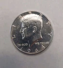 1964 D Kennedy Half Dollar 90% Silver BU-Free Shipping