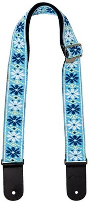 Morris Guitar Strap Light Blue Ms2000_