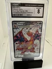 Pokémon 2023 Charizard Ex Black Star Promo 056 Charizard Ex Premium Collec CGC 8