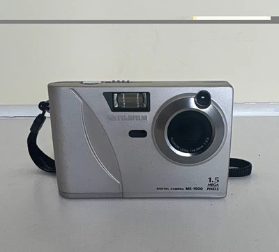 Fujifilm Digital Camera MX-1500 Zoom 1.5MP Silver Tested
