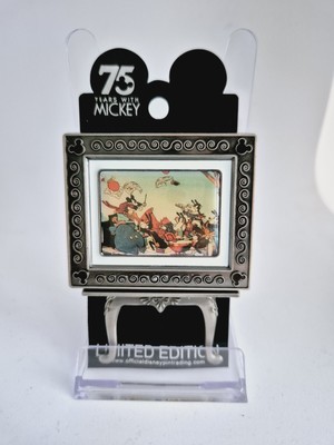 Disney Authentic 75 Years With Mickey Collection Pin & Easel LE THE BAND CONCERT