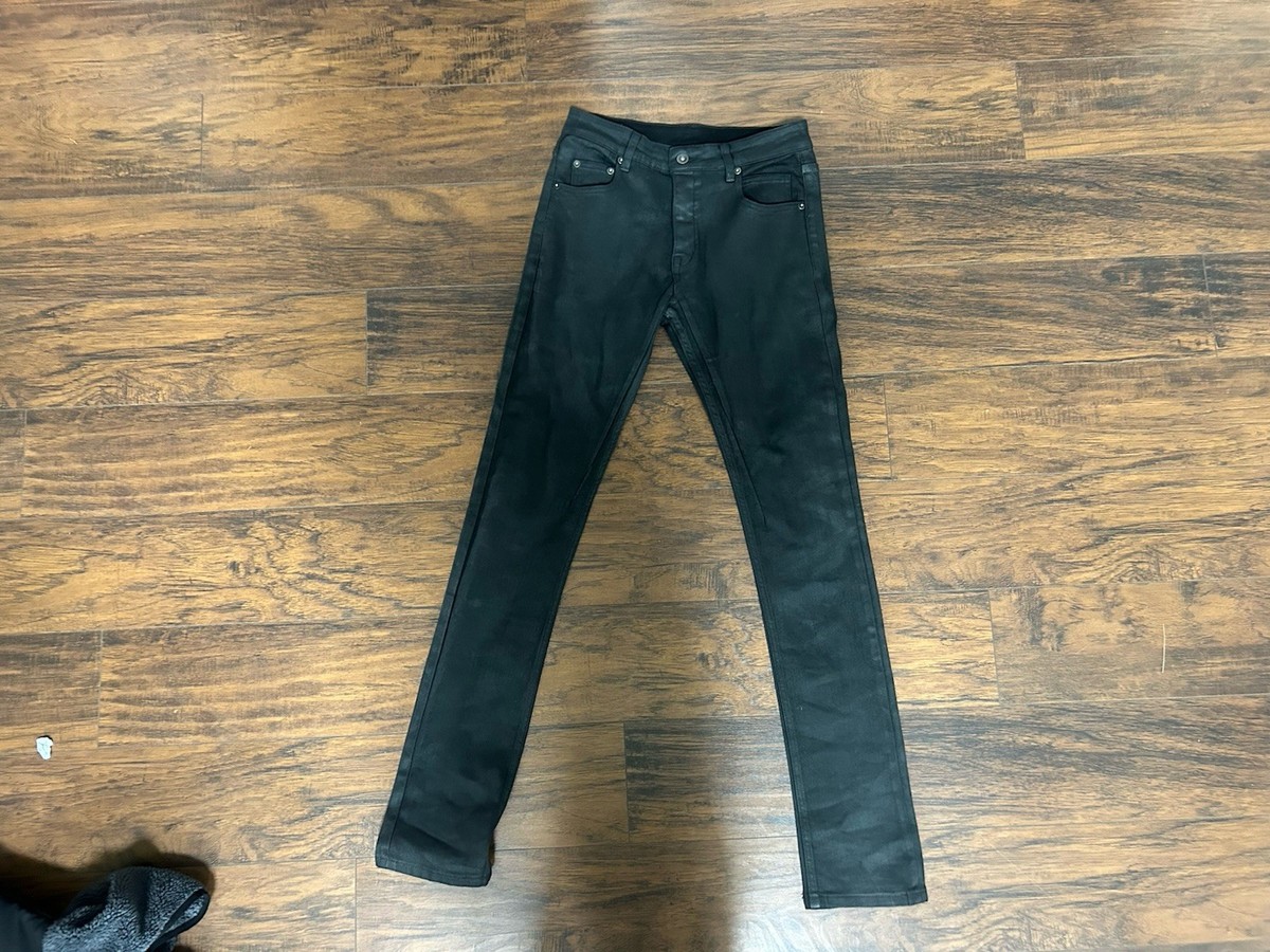 New Black Waxed Subhuman Denim Jeans Size 32x30 | eBay