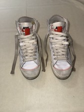 Nike Blazer Mid 77 Vintage White Black Red DD3111-100 Size 10.5