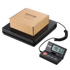 VEVOR Digital Shipping Scale, 110 lbs x 0.07 oz. Heavy Duty Postal Scale with Ti