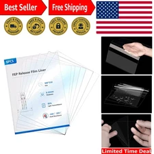 6PCS Creality FEP Film Release Films 300 x 210 x 0.15mm for ELEGOO Saturn 2/S...