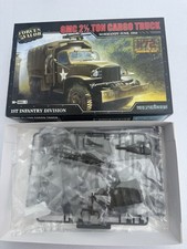 Forces Of Valor GMC 2.5 TON CARGO TRUCK PLASTIC MODEL KIT 1:72 Normandy WW2