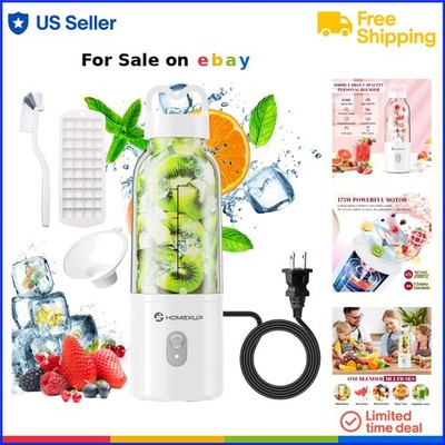 Personal Blender Plastic 17 OZ Smoothies Ice Juicing Food Processing Compact