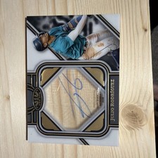 2023 Topps Tier One - Clear One Autographs Julio Rodriguez #C1A-JRO /10 (AU)