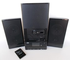 Onn CD Mini Stereo System Model ONA17AA015 Speakers Plug Remote