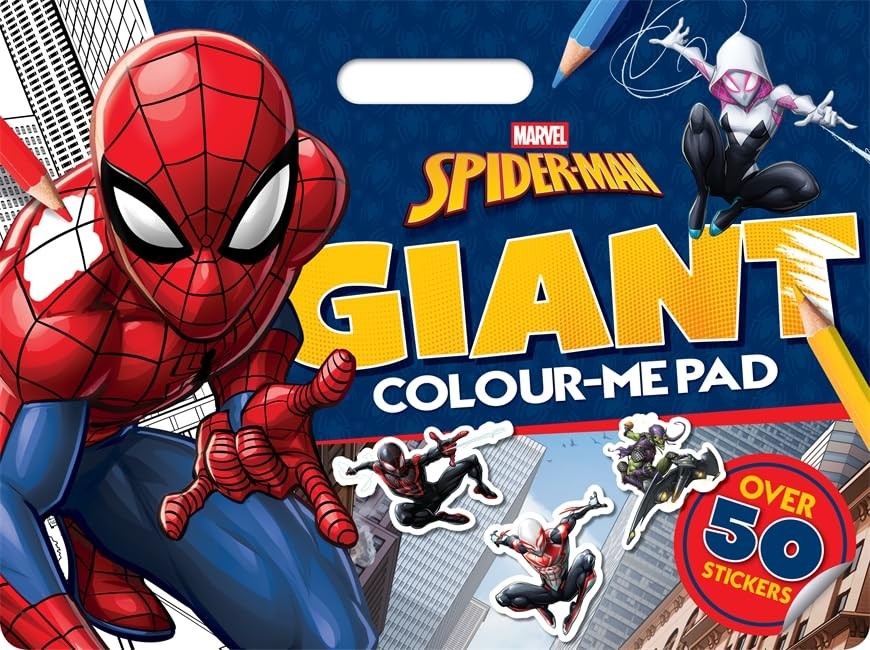 Marvel Spider-Man: Giant Colour-Me Pad by Entertainment Marvel | PB | 2026 - Image 6