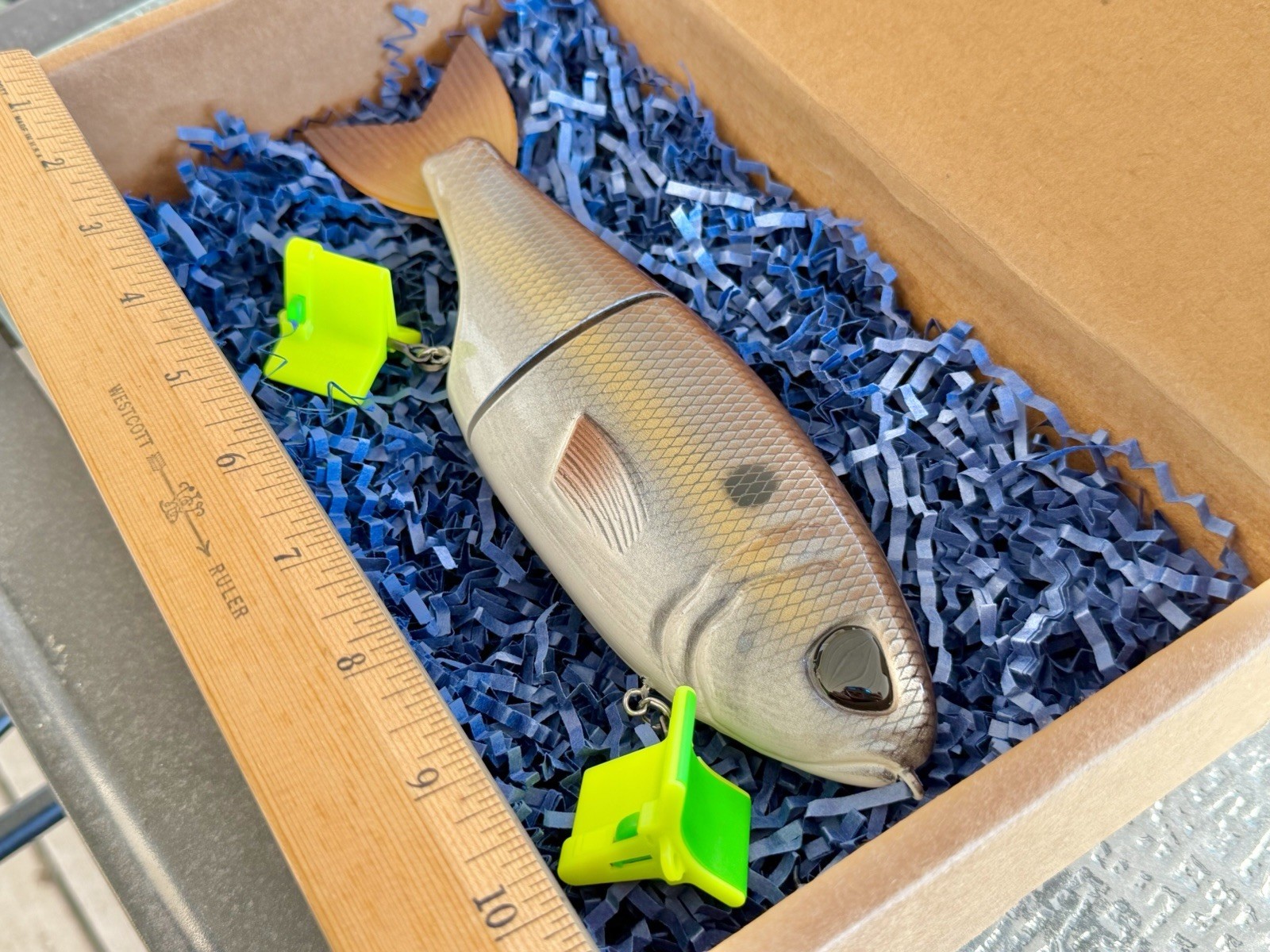 Throwback Retro Glide Bait / Swimbait (Resin) — “Limited Color” ( Brand New) - Image 3
