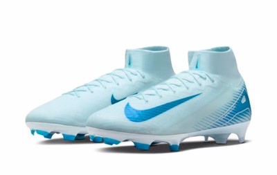 Nike Zoom Mercurial Superfly 10 Elite FG Mens US 5-12 Blue Football Boots New 
