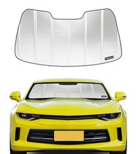 Pigenius Windshield Sun Shade for Chevrolet Camaro 2016-2024. Reflective Alum...
