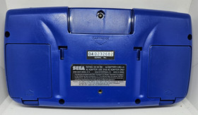 Sega Game Gear Blue! Recapped, Excellent condition, all original!  Works Perfect