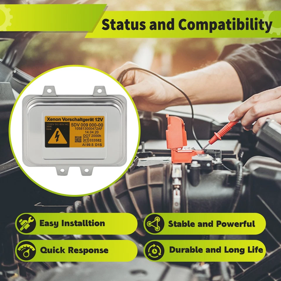 For Hyundai Azera Equus Genesis Sedan Xenon Ballast HID Control Unit Module - Image 2 of 4