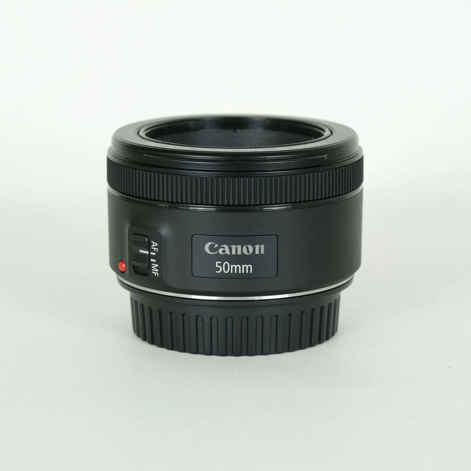Canon EF50mm F1.8 STM Lens EF Mount Prime Portrait Compact Included Filter Japan - Image 2 of 4