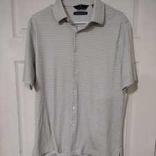 Hart Schaffner Marx HartSoft Luxury Cotton Golf Polo Shirt Mens Large C69