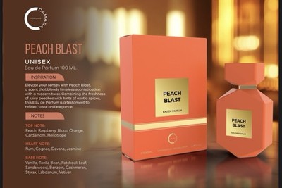 Camar Peach Blast Unisex Eau de Parfum Spray 3.4 fl oz Regular Size