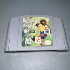 Nintendo 64 Authentic Cartridge Game International Superstar Soccer 98