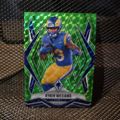 Panini 2025 Phoenix Kyren Williams Los Angeles Rams #113 Lime Green /285