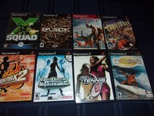 lot 25 PLAYSTATION 2 EMPTY CASES WITH MANUALS NO DISCS OR GAMES DEF JAM CRASH