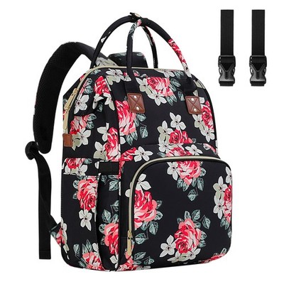 Diaper Bag Backpack Multi-Function Baby Bag With Large Capacity and Insulated...