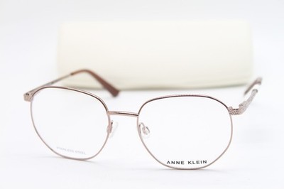 NEW ANNE KLEIN AK5079 (208) MOCHA BROWN AUTHENTIC EYEGLASSES W/CASE 52-17
